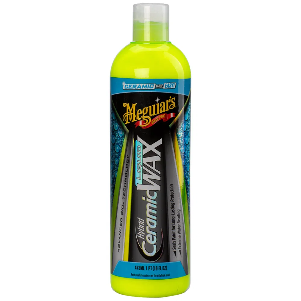G200416 – MEGUIARS WAX Car Wax, Liquid Hybrid Ceramic Formula 16 Ounce Bottle
